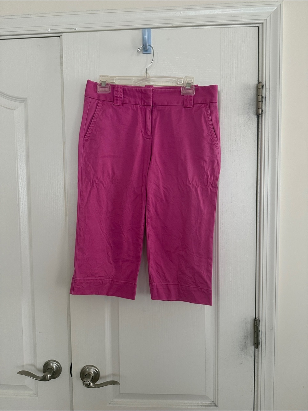 J. Crew Pink Cropped Pants